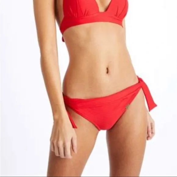 Banana Moon ‘Pima’ bikini bottoms in Chili Pepper